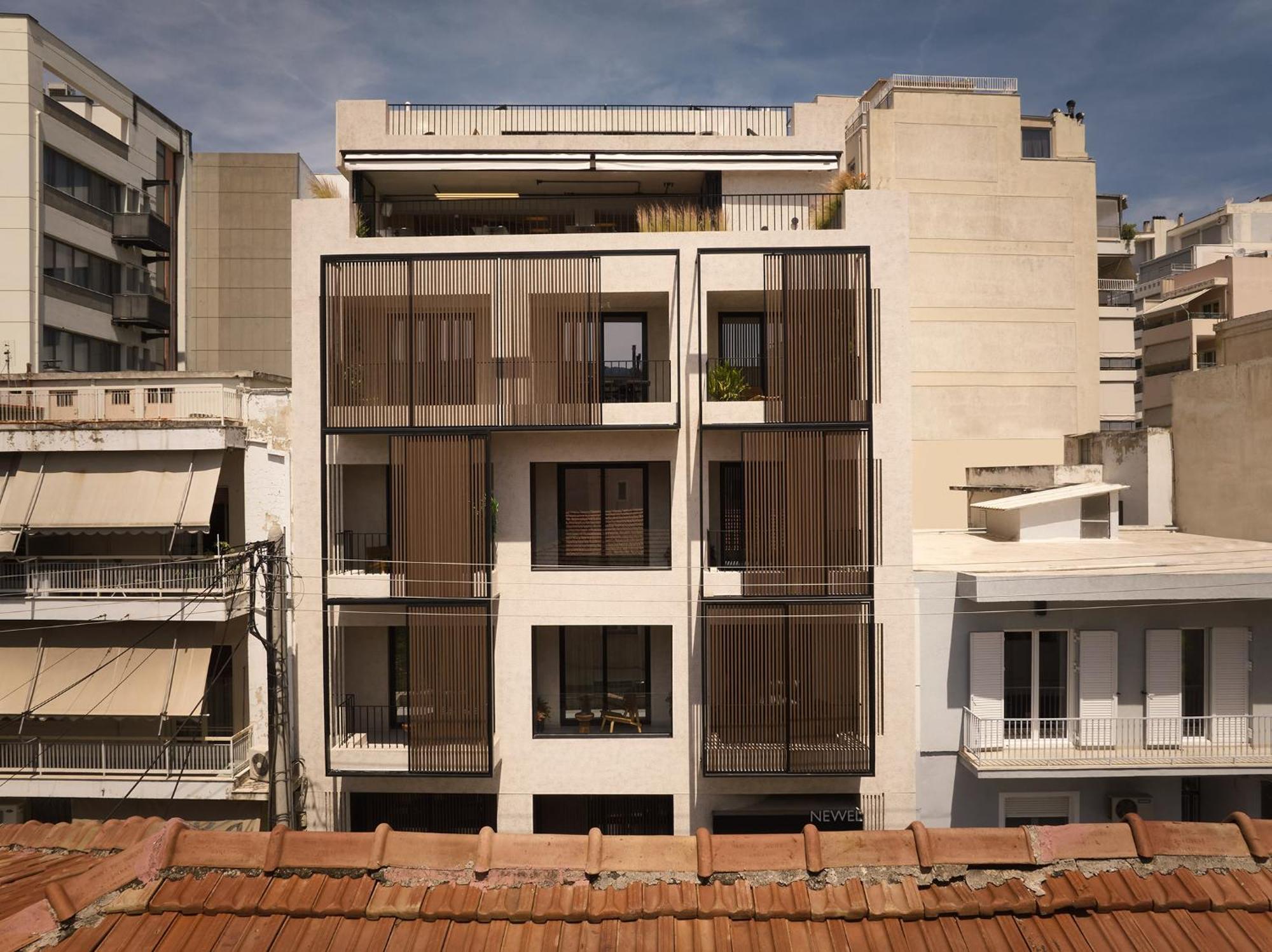 Hotel The Newel Psychiko à Athènes Extérieur photo Residential building in Athens